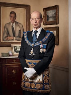 Szabadkőműves mozaik - Főmester