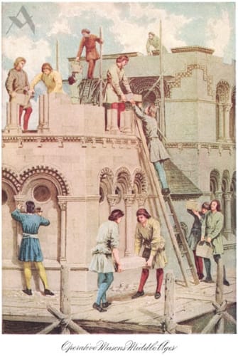 Szabadkőműves mozaik - Operatív Szabadkőművesek