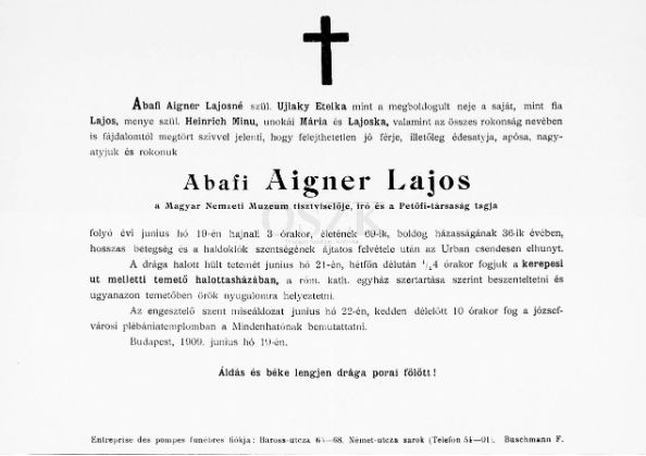 Abafi Aigner Lajos